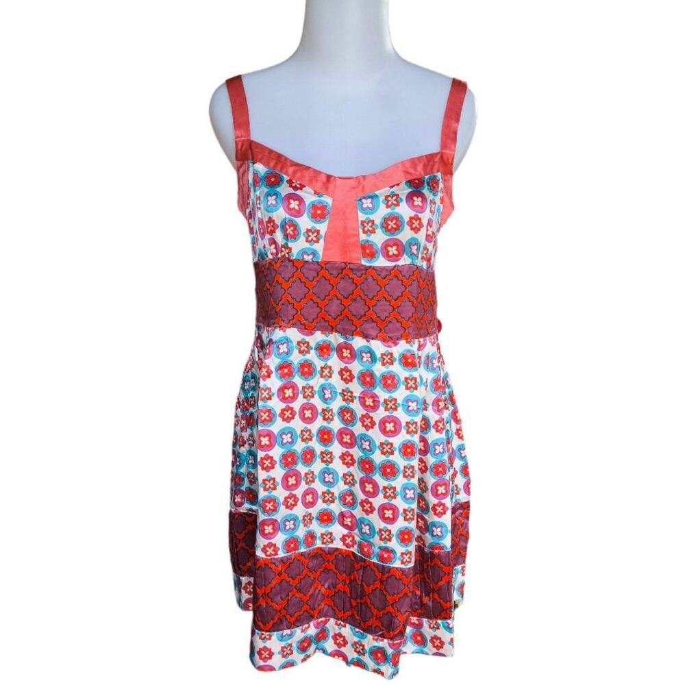 Sportmax Code Dress Size 8 100% Silk